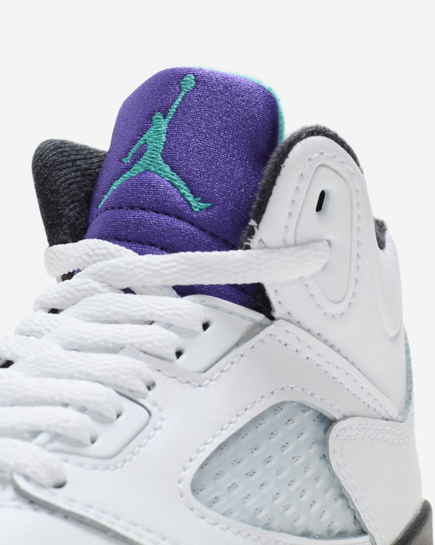 Air Jordan 5 ホワイト/パープル Amazon.com | Nike Men's Air Jordan 5 Retro Basketball Shoes