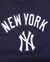 Big Girls' New York Yankees Classic Fleece Crewneck