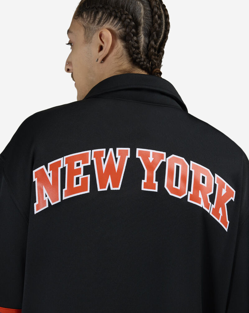 Mitchell  Ness Doomsday 2025 Knicks Shooting Shirt TP17163-NYKBLCK Black 4
