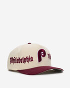 Mitchell  Ness Philadelphia Phillies Pro Pinch Old English Fit Snapback Hat HP14498-PPHCRMR cream 1