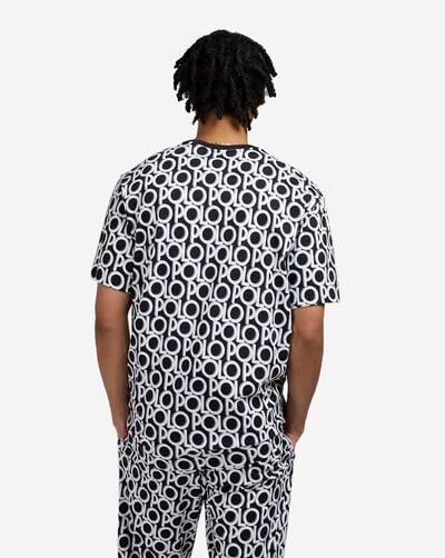Printed Polo Sleep Shirt Printed Polo Sleep Shirt