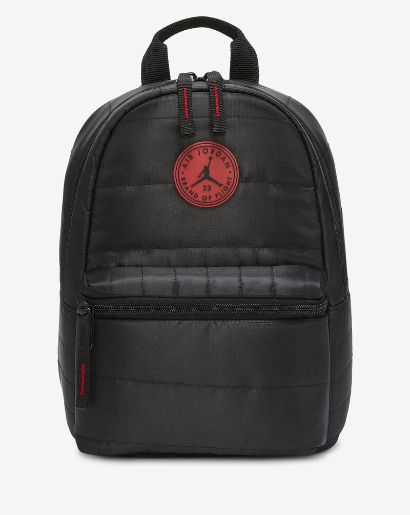 Jordan Quilted Mini Backpack 7A0606-023 Black 1
