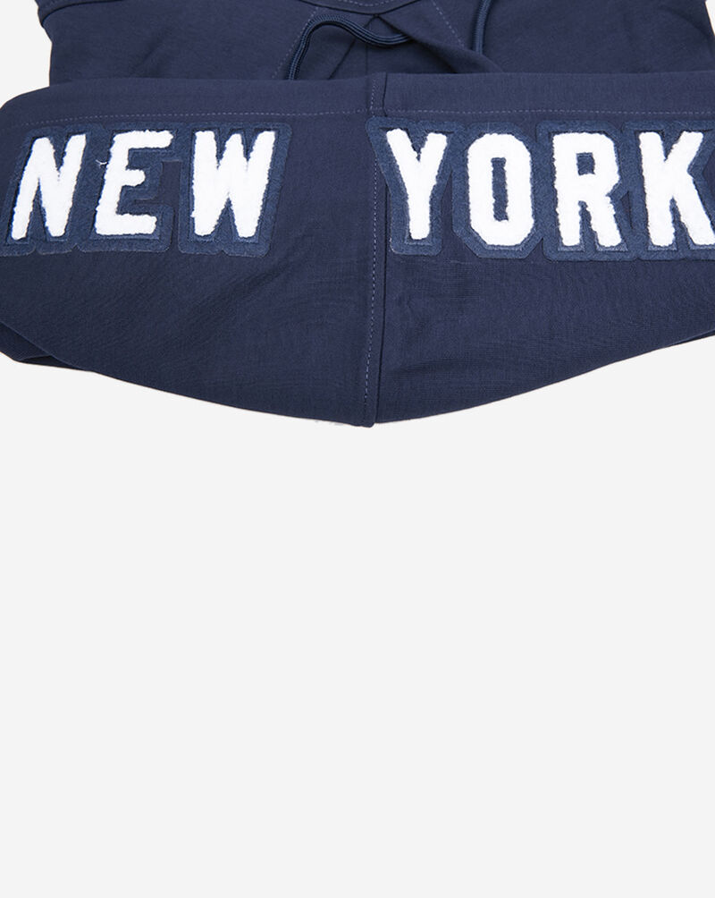 PRO STANDARD New York Yankees Classic Chenille Double Knit Pull Over Hoodie  LNY531152-MDN Blue 4