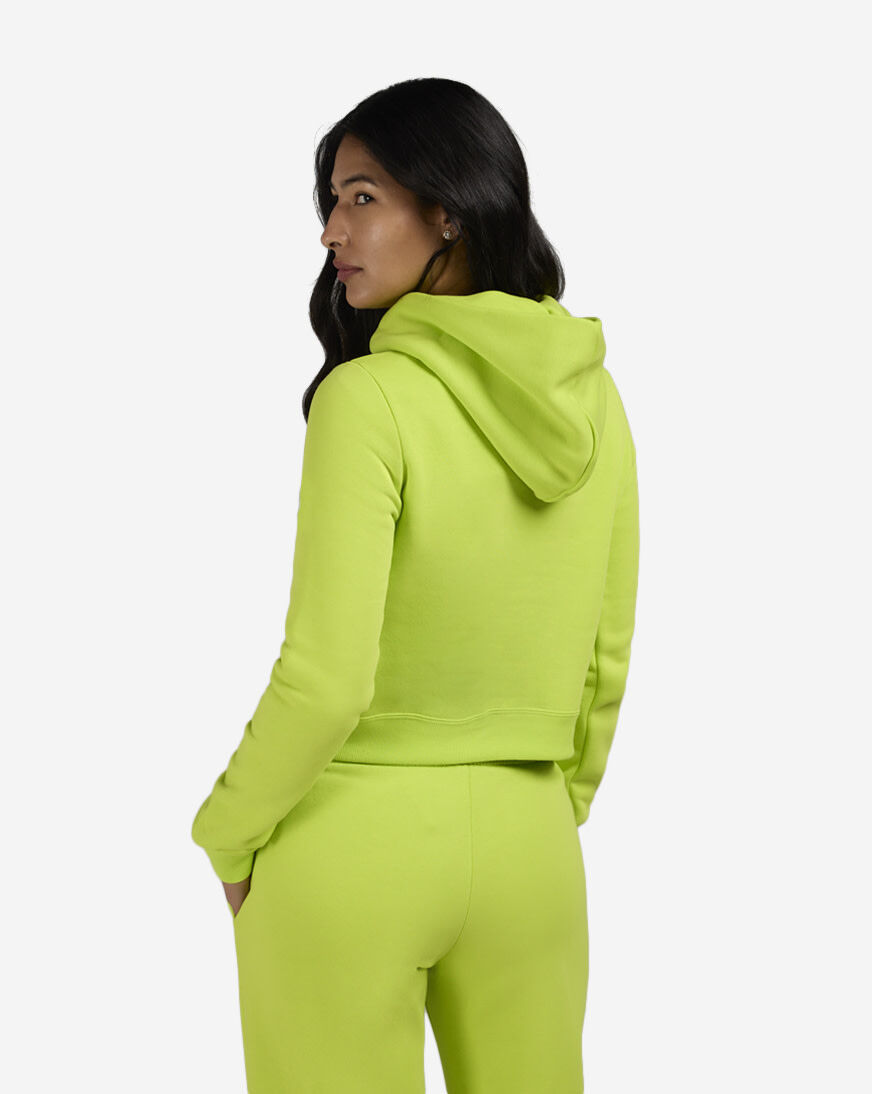 Shop Nike NSW Phoenix Fleece Shrunken Hoodie IM7494-389 green