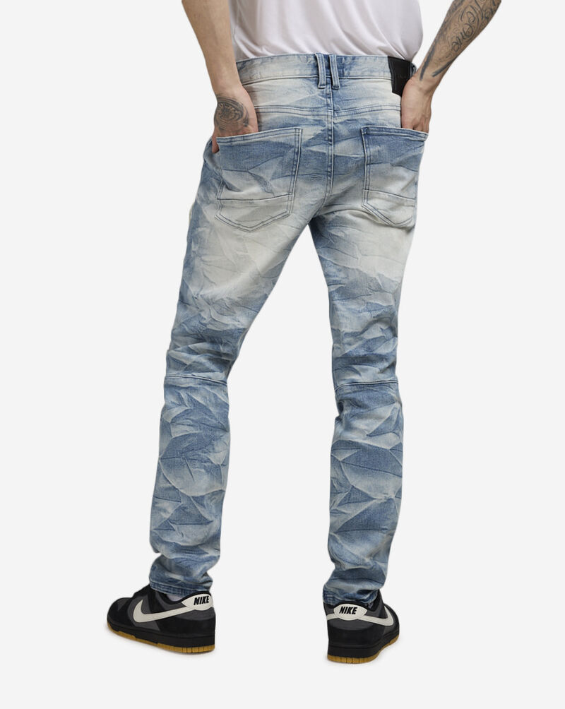 Smoke Rise Vintage Wash 5-Pocket Basic Jeans JP25309SNZ-LOW Blue 2