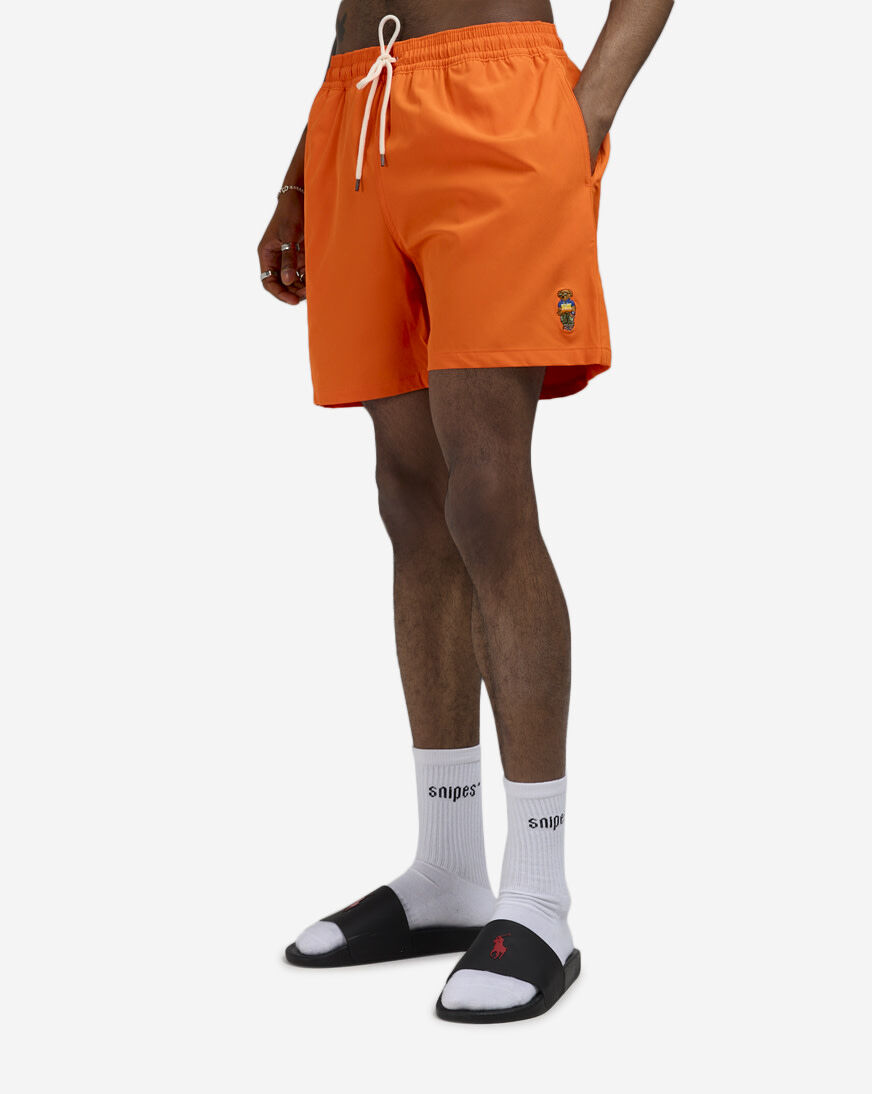 買い誠実 Lauren Ralph Polo Shop 5.75-Inch Swim Bear Polo Traveler 水着・水泳用品
