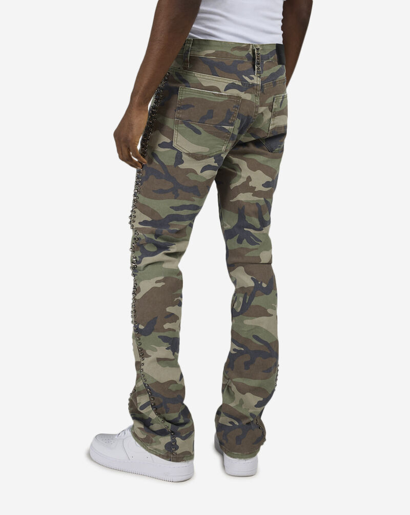 Decibel Stacked Camo Pants SSWB003-CAM Camo 2