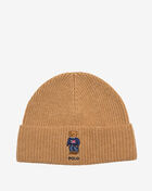 Polo Ralph Lauren Solid Flag Bear Beanie PC1565-225 Beige 1