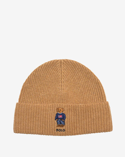 Solid Flag Bear Beanie