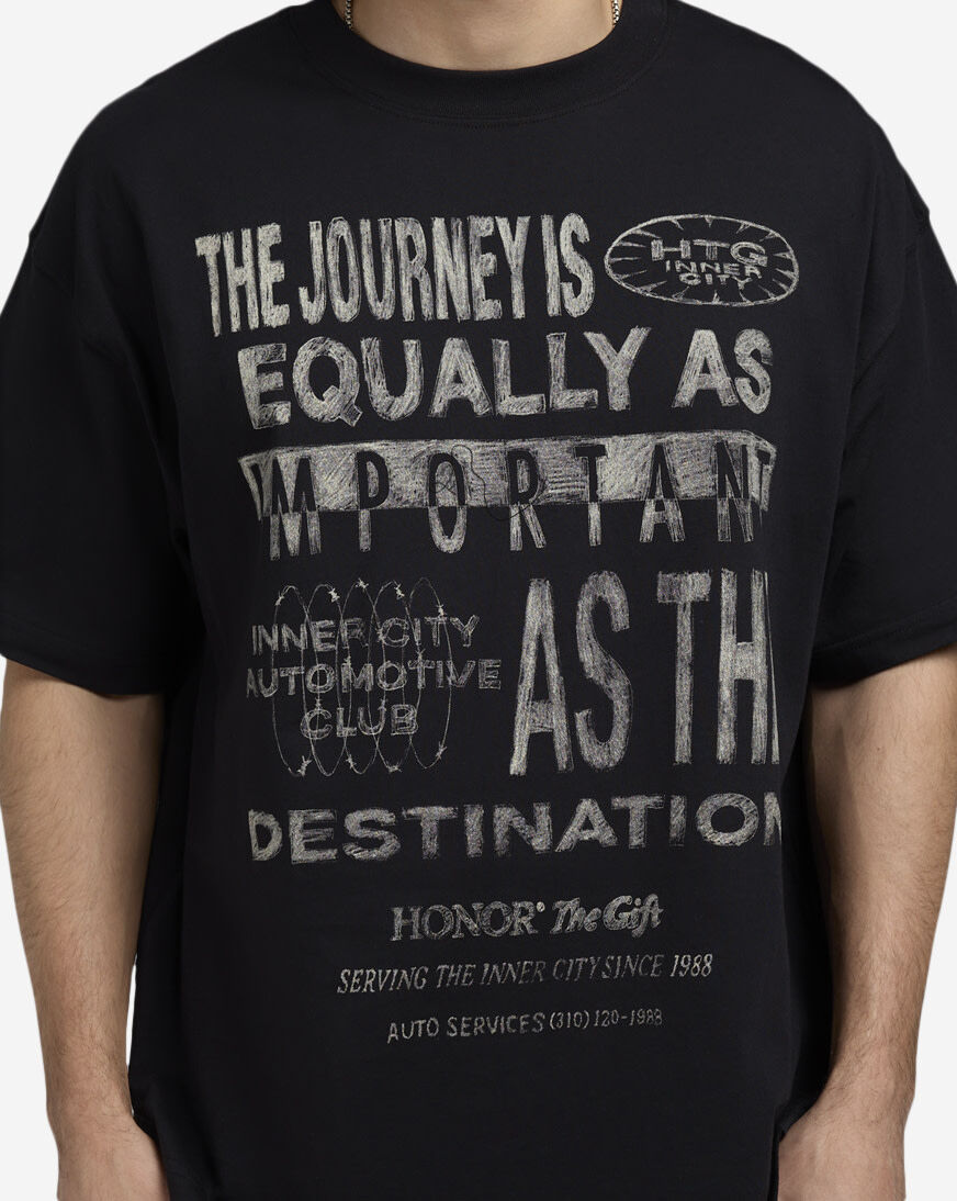 Shop Honor The Gift Traveled Journey Tee HTG250146-BLK black