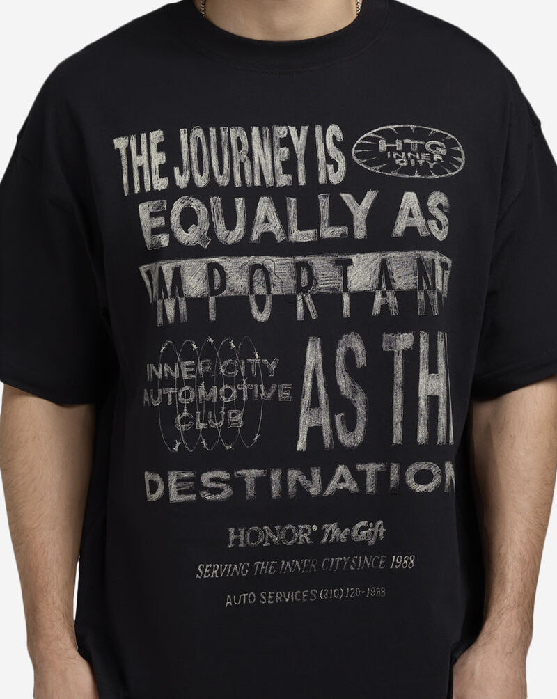 Honor The Gift Traveled Journey Tee HTG250146-BLK Black 3