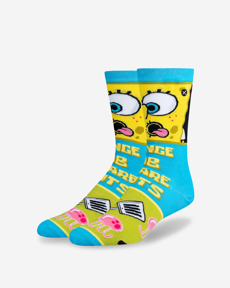 Odd Sox SpongeBob Mash Up Crew Socks (L) 35835MONCD Multi 1
