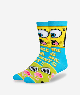 SpongeBob Mash Up Crew Socks (L)