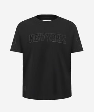 Big Boys' New York Knicks Classic Triple Black Tee