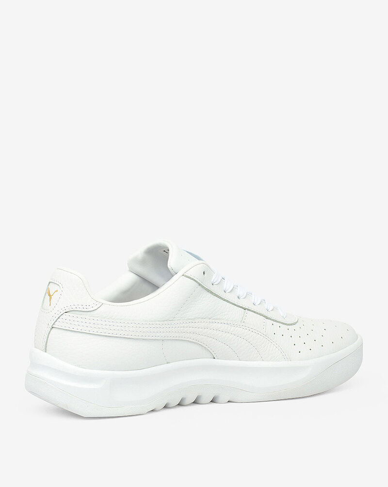 puma full white sneakers