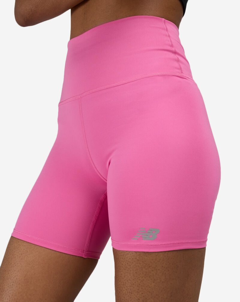 New Balance NB Harmony High Rise Short 6" WS51114-AAC Pink 3