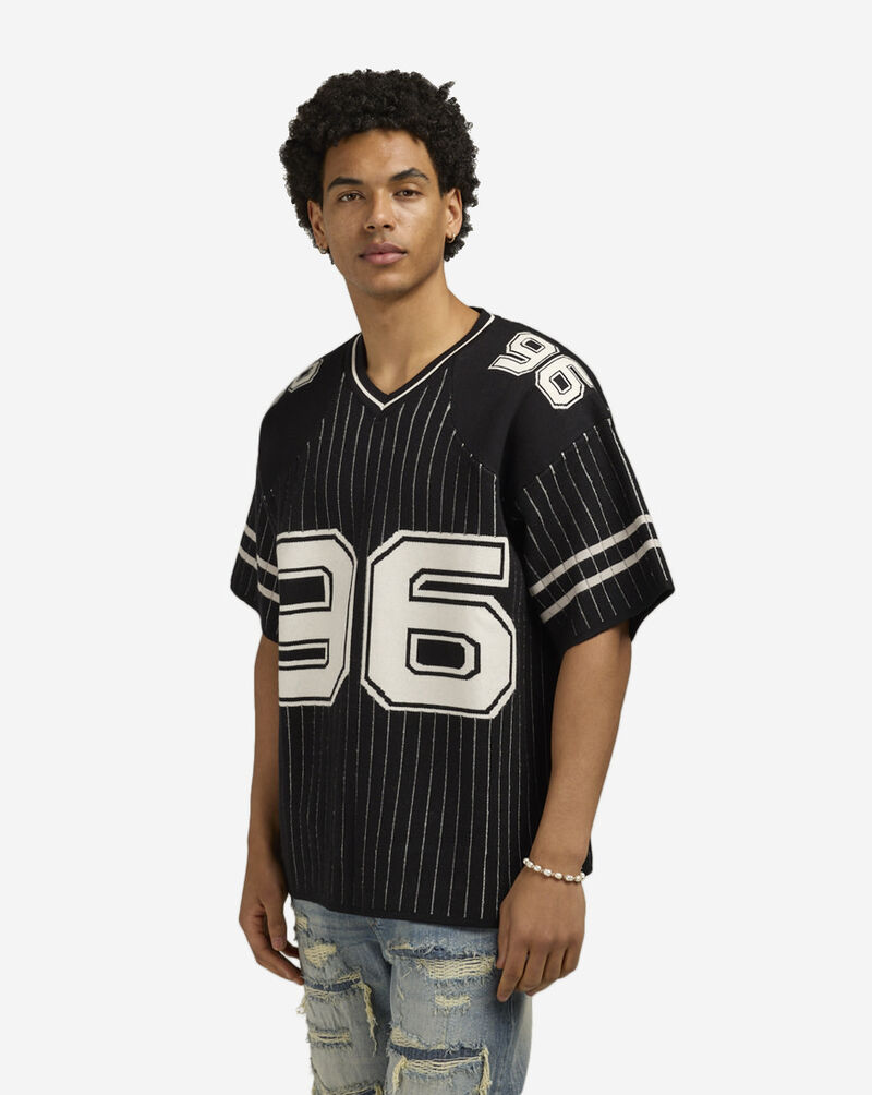 GUAPI Obsidian Football Tee OBSIDIAN-BLACK-FOOTBALL-TEE Black 1