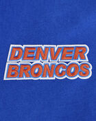PRO STANDARD Denver Broncos Retro Classic Rib Wool Varsity Jacket FDB643428-RYO Blue 2