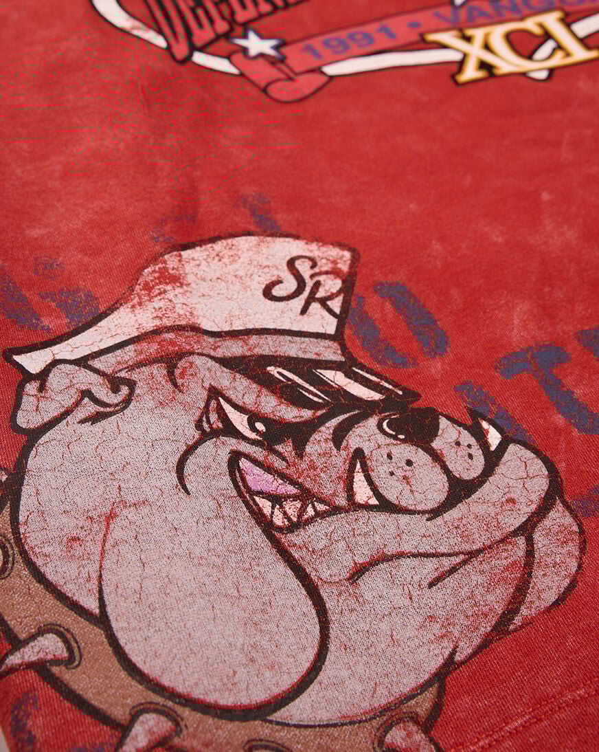 Shop Smoke Rise Glory Hoodie FO25669SN-CIN red | SNIPES USA