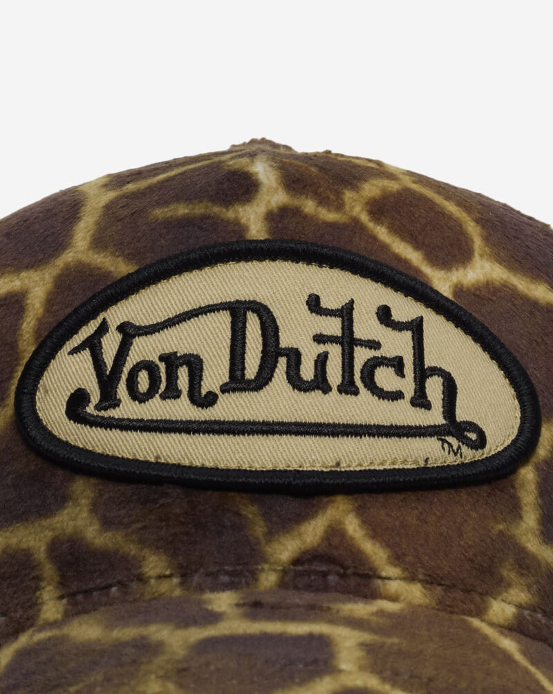 Von Dutch Vanimal Trucker Hat  VDHH0022-BROWN animal print 2