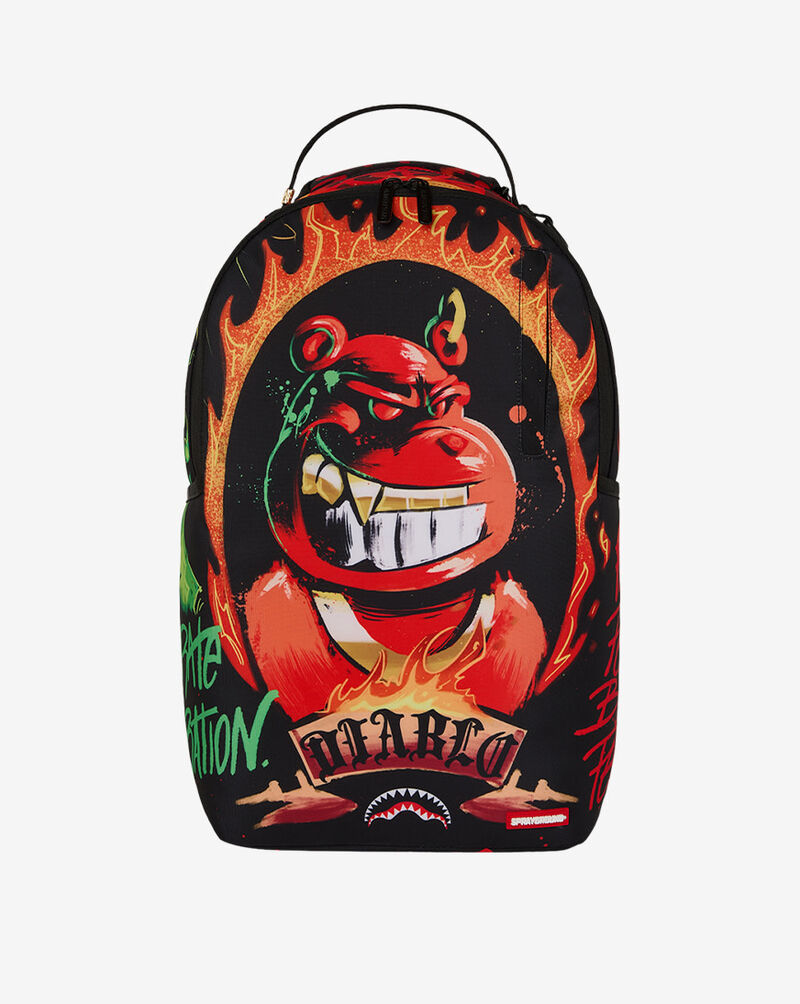 Sprayground Diablo Burning Billion Bill Backpack B8618 Multi 1