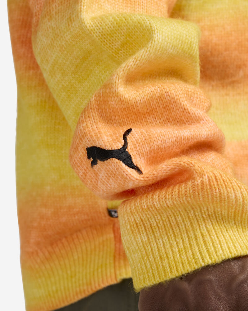 Puma LaFranc&eacute; Heem Knit Sweater  63247601 Orange 4