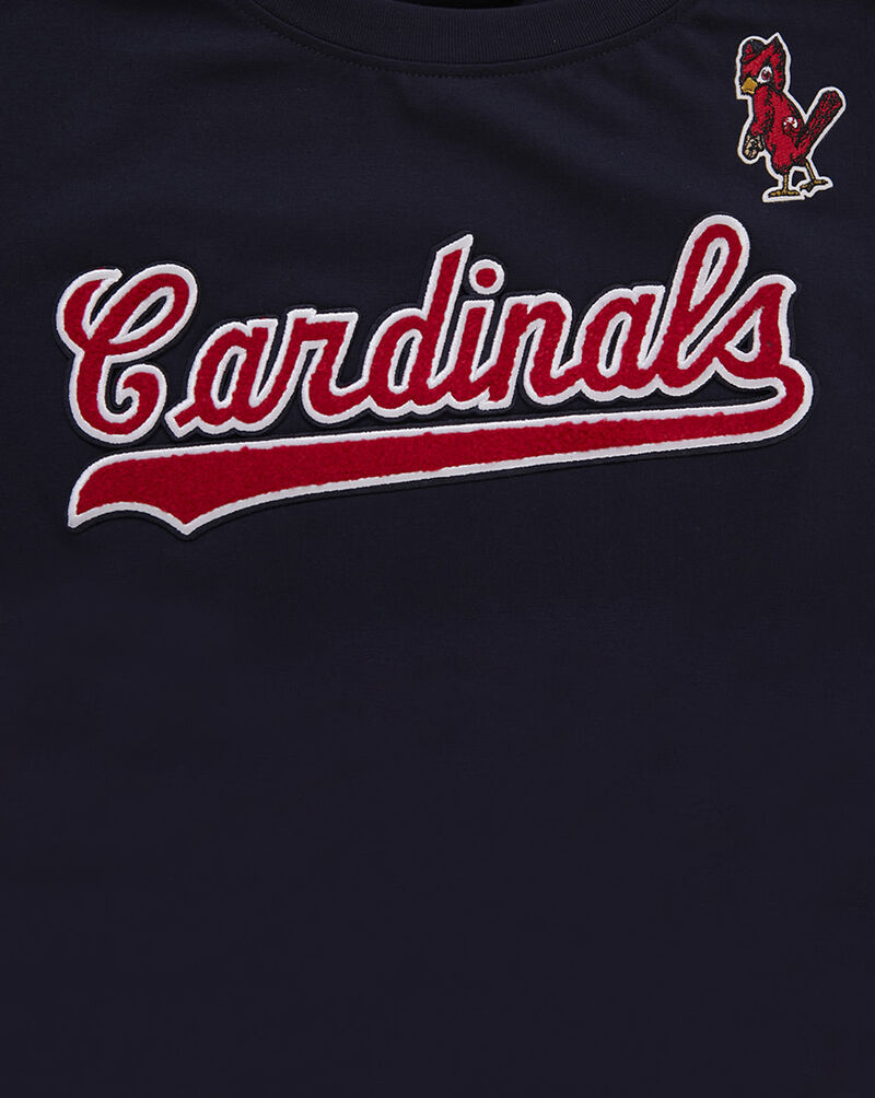 PRO STANDARD St. Louis Cardinals Short Sleeve Classic Slim Fit Tee  LSCA35220-MDN Blue 4