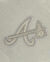 Atlanta Braves Neutral Cropped Pullover Hoodie