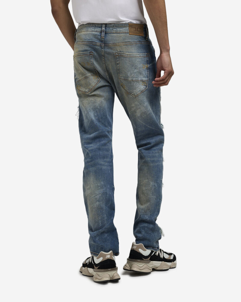 Jordan Craig Straight Distressed 5-Pocket Jean JC2184-ARC Blue 2