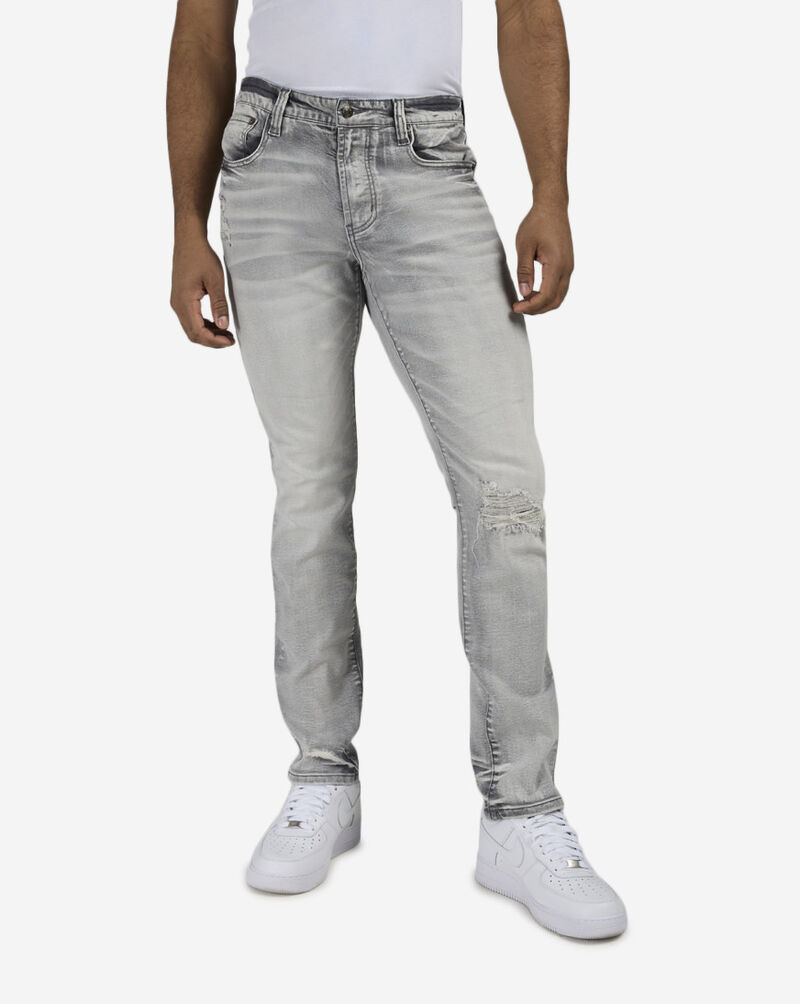 Decibel  5Pkt Rip and Repair Skinny Jean DECWB493-GRY Grey 1