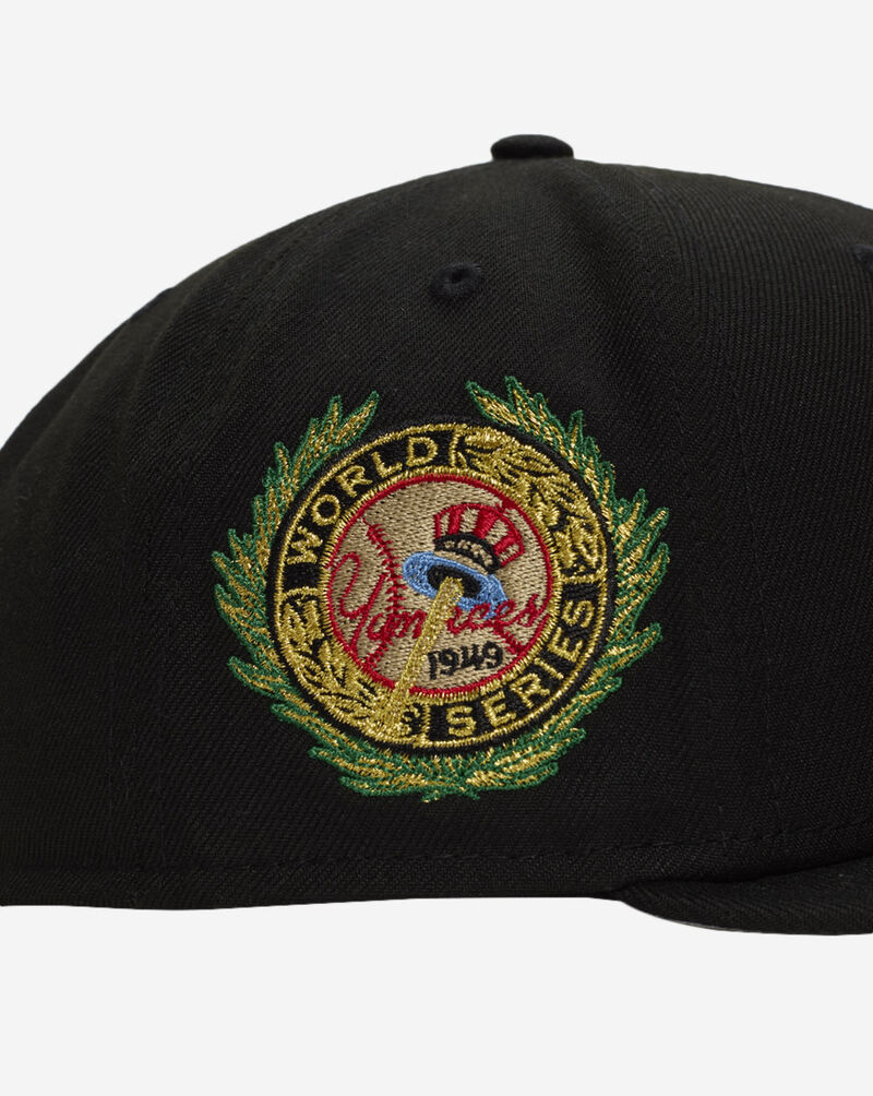 New Era 9Fifty New York Yankees Gold Rose Snapback Hat 70884456 Black 2