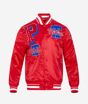 Philadelphia Phillies Mash Up Rib Satin Jacket 