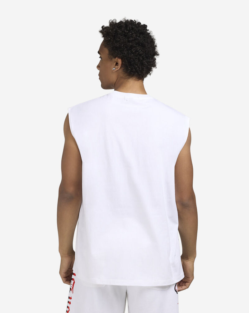 Von Dutch Printed Cross Muscle Tank 4VND9B7774-WHT White 2