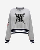 New York Yankees Mash Up Rib Fleece Crewneck