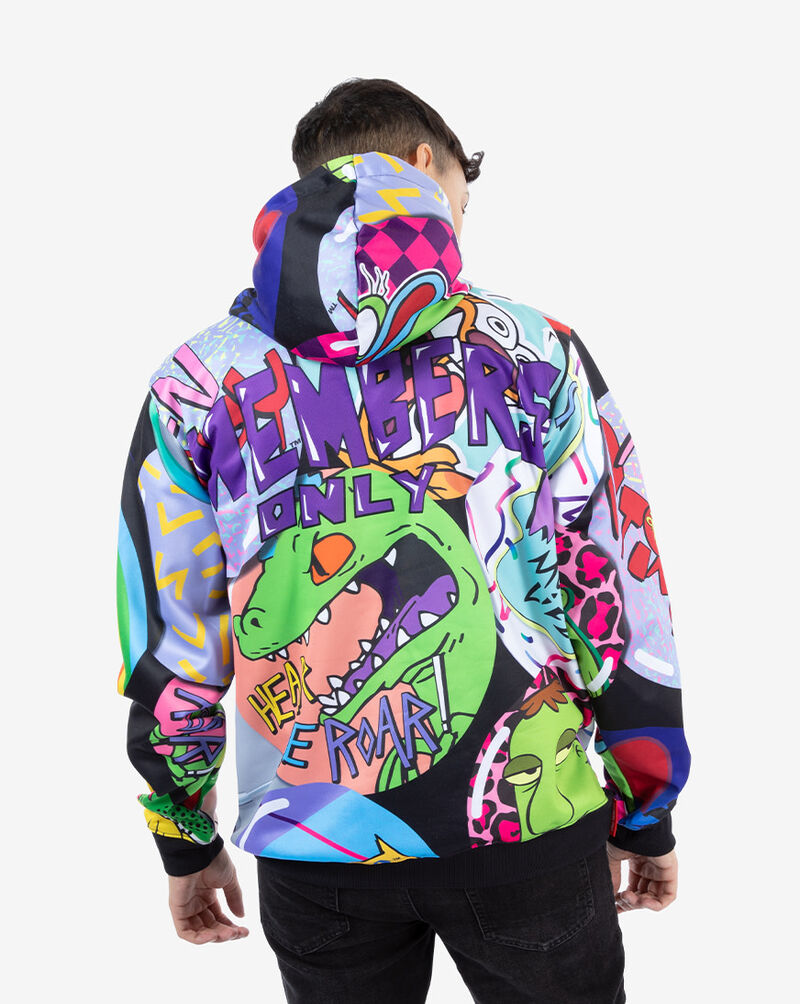 Shop MEMBERS ONLY Rugrats Hoodie MN080304-BLK multi | SNIPES USA