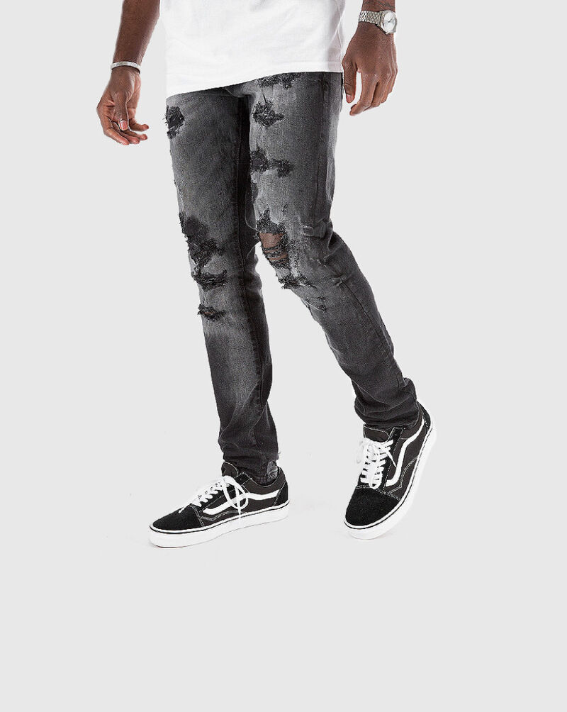Jordan Craig Sean Slim Fit Rip Jeans Mens Clothes | Snipes USA