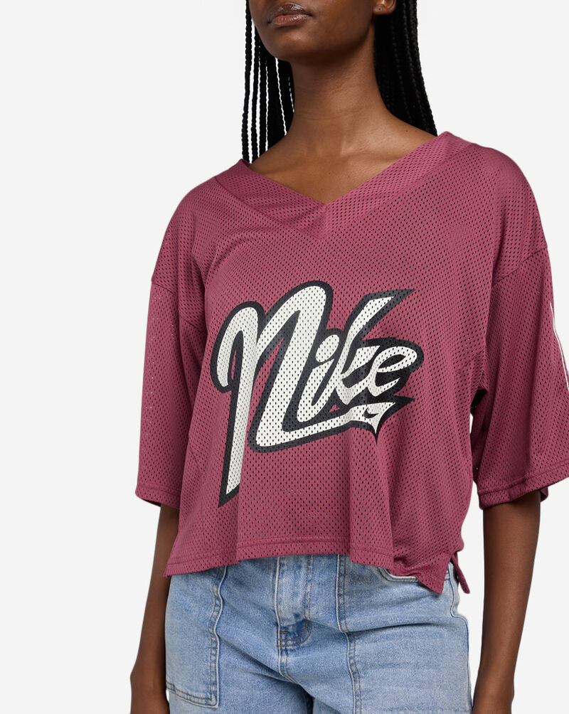Nike One Dri-FIT Oversized Short-Sleeve Top IV4916-654 Pink 3