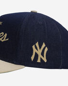 Mitchell  Ness New York Yankees Pro Pinch Denim Chainstitch Snapback Hat HP14680-NYYDNCR Blue 2