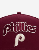 New Era 9Fifty Philadelphia Phillies Arched A-Frame Snapback Hat 60769937 Red 2