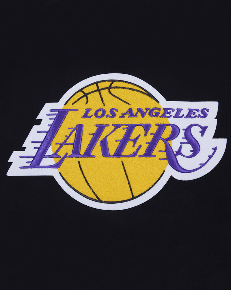PRO STANDARD Los Angeles Lakers Retro Classic Fleece Pull Over Hoodie BLL555996-BKY Black 2
