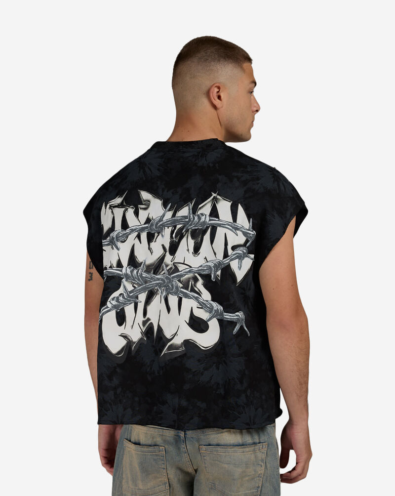 BKYS Apparel Sinner Club Terry Shirt MT1545-BLK Black 2