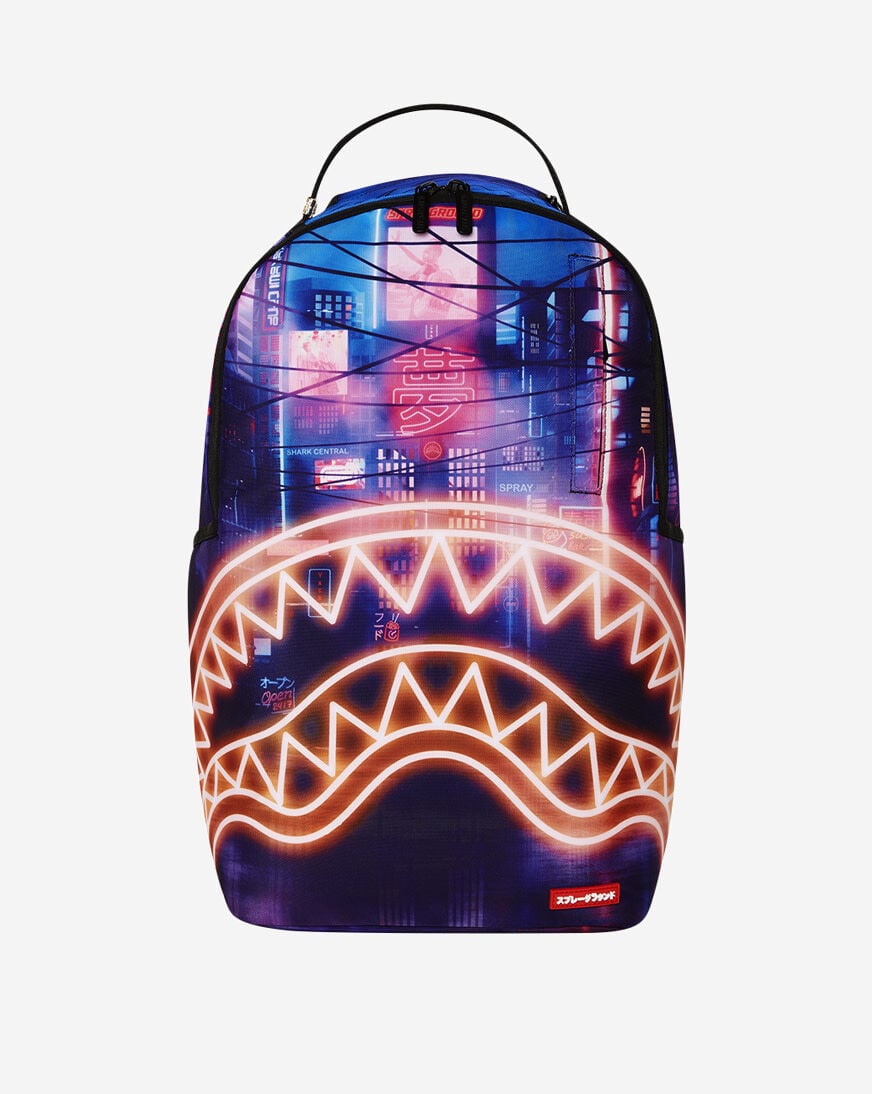 Shop Sprayground Cyberpunk City DLXR Backpack B7364 multi