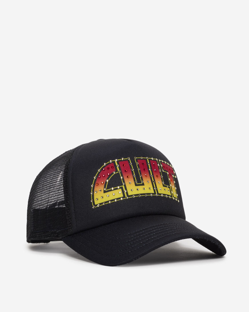 売れ筋がひ贈り物！ of Cult Shop Individuality 625AC-CH57B Hat Logo Rock Cult 帽子