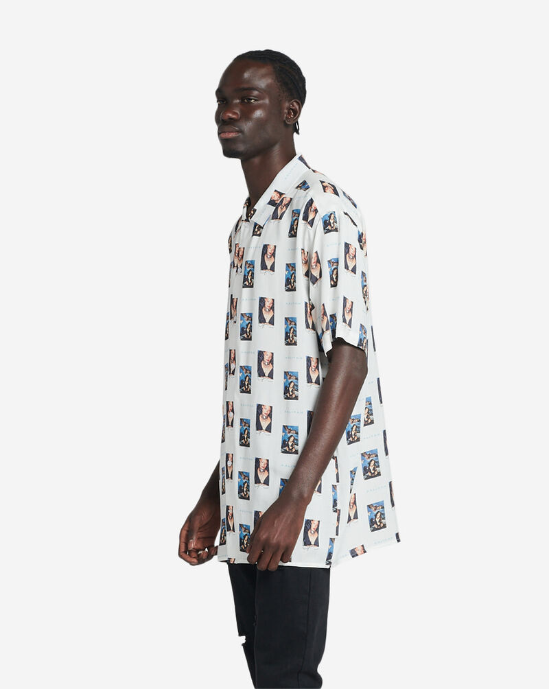 MERCH TRAFFIC LLC Aaliyah AOP Woven Shirt ALH110804-WHT White 2