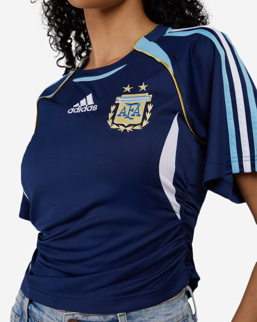 Shop adidas Argentina Reconstructed Bringback Jersey KE2289 blue