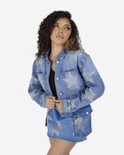 All-Over Star Rhinestone Denim Jacket
