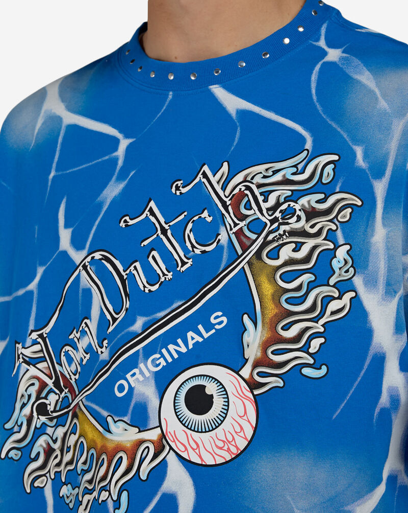 Von Dutch Chrome Electric Eyeball Tee VND9E0064SN-BLU Blue 3