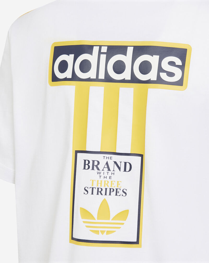 adidas Grade School Adibreak Tee IN2121 White 4