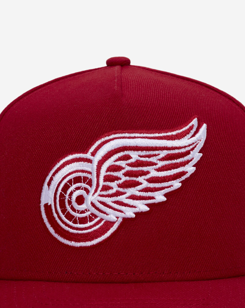 New Era 9Fifty Detroit Red Wings A-Frame Basic Snapback Hat  70903646 Red 2