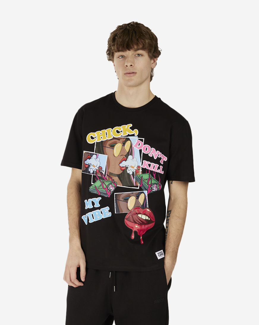 祝開店！大放出セール開催中 Shop Wedding black WC1970546-BLK Tee Vibe My Kill Don't Cake 財布・ケース・小物入れ